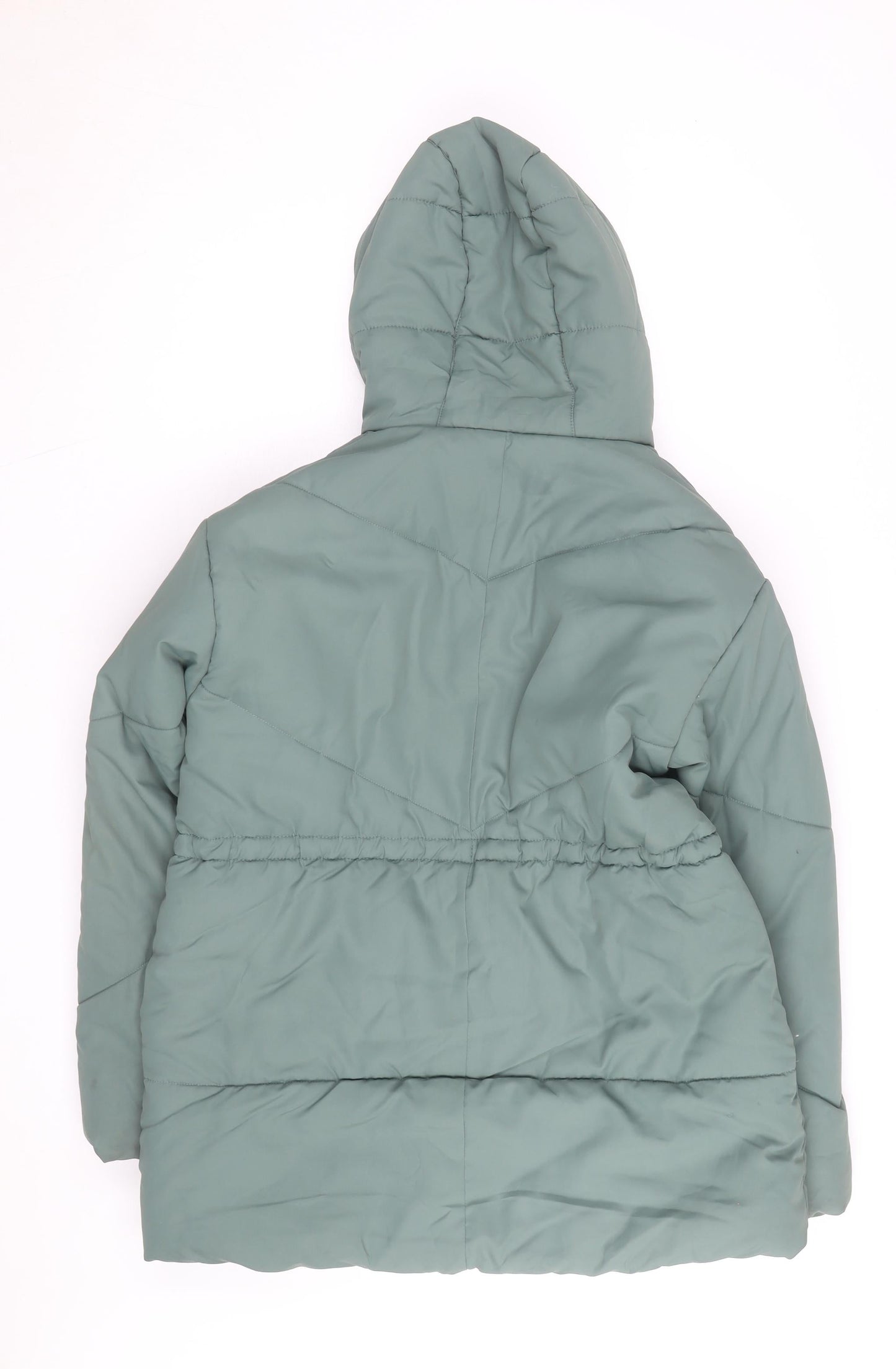 Regatta Womens Green Size 12 Hooded Puffer Jacket
