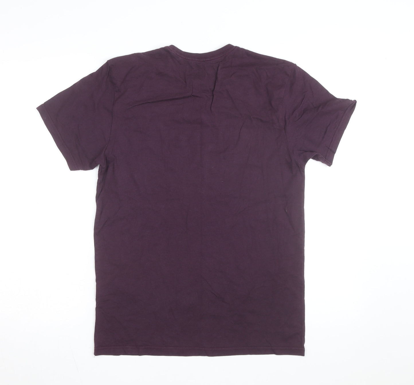 Fox Men's Purple Slim Fit Graphic Animal T-Shirt Size M