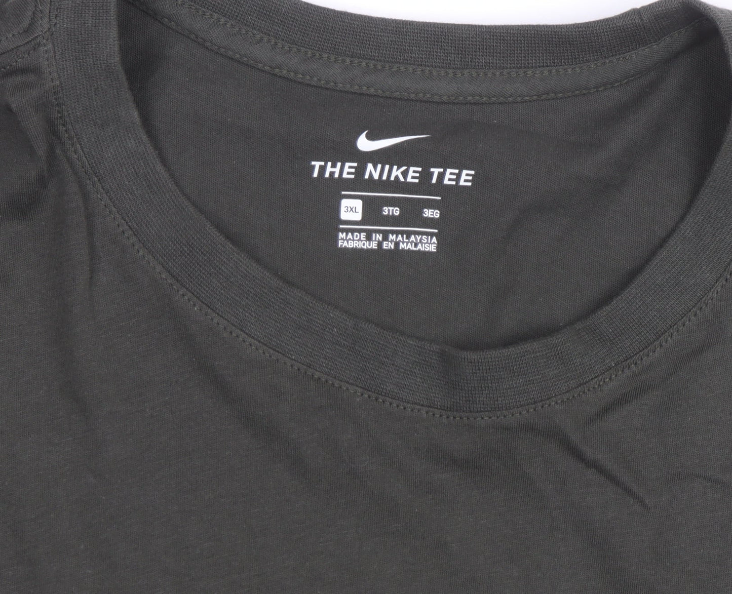 Nike Men's Black 3XL Crew Neck Short Sleeve Graphic T-Shirt