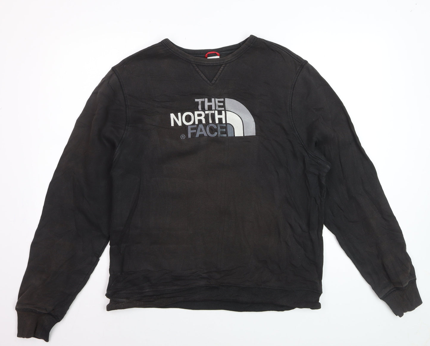 The North Face Mens Black L Crew Neck Pullover Sweatshirt