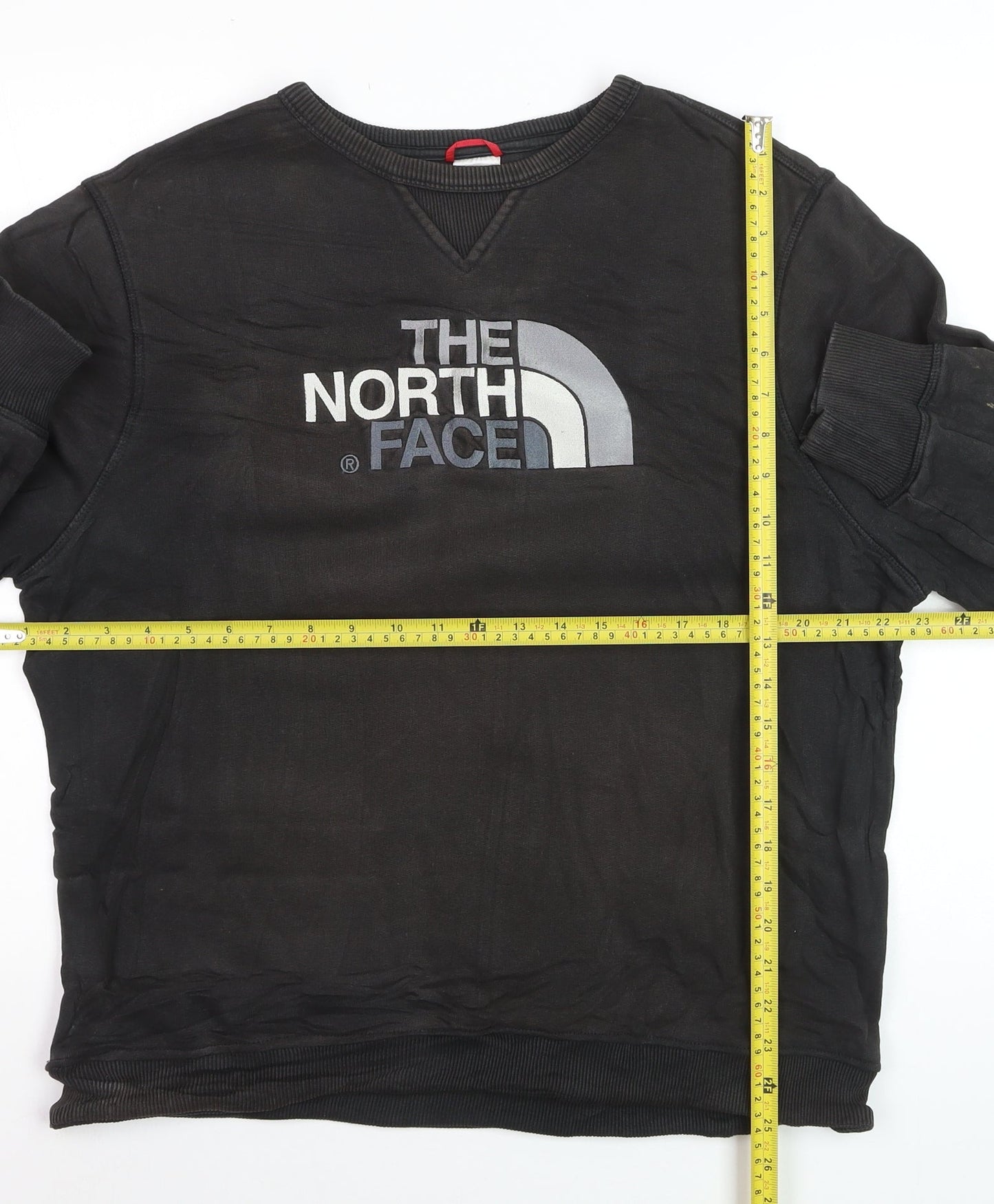 The North Face Mens Black L Crew Neck Pullover Sweatshirt