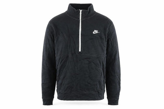 Nike Men's Black 1/2 Zip Pullover Sweatshirt M Regular Fit