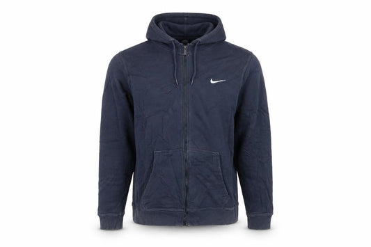 Nike Men's Blue Full Zip Hoodie L Lightweight Sportswear