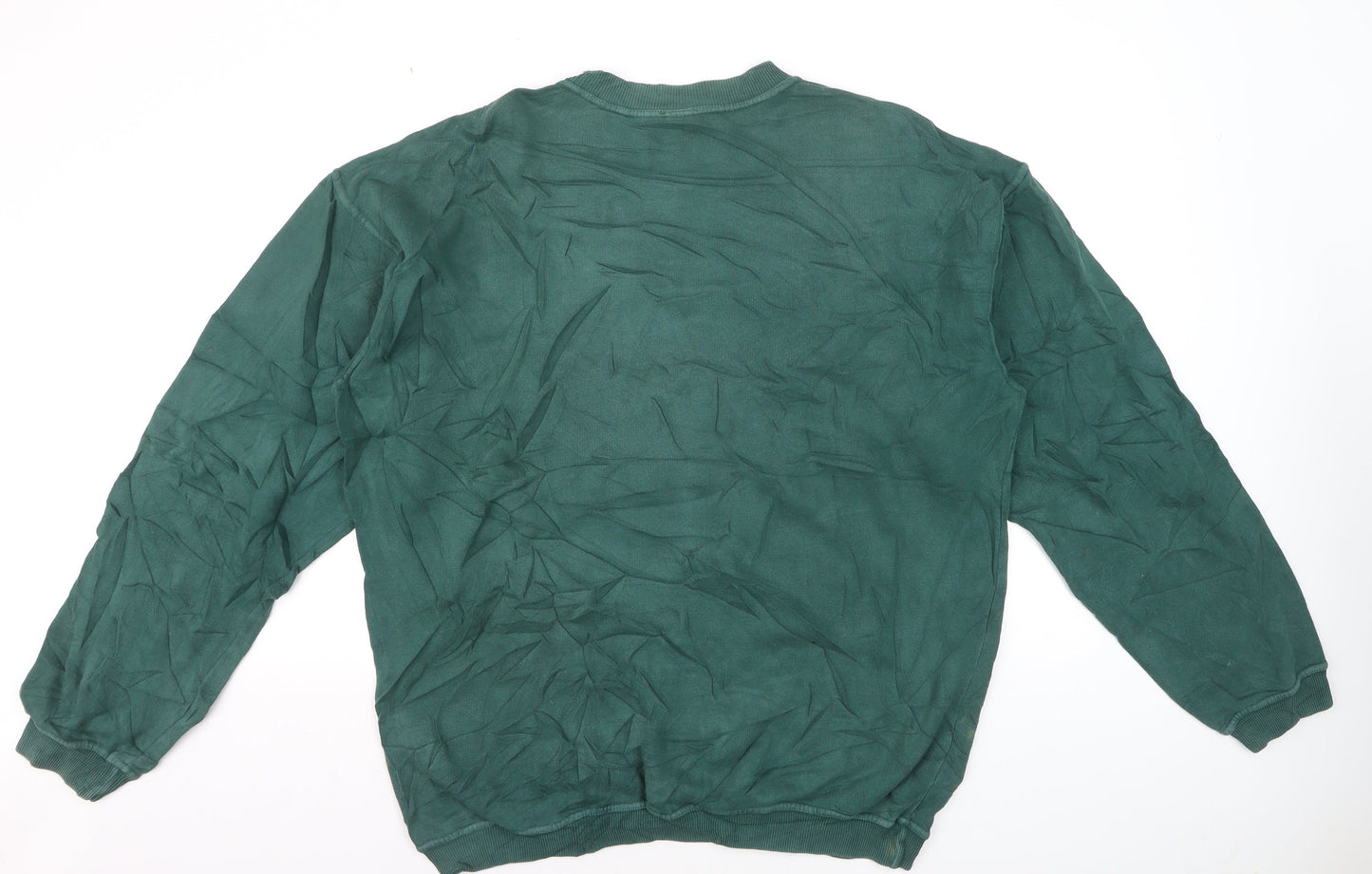 Disney Men's Green Winnie the Pooh Pullover Sweatshirt Size L Vintage