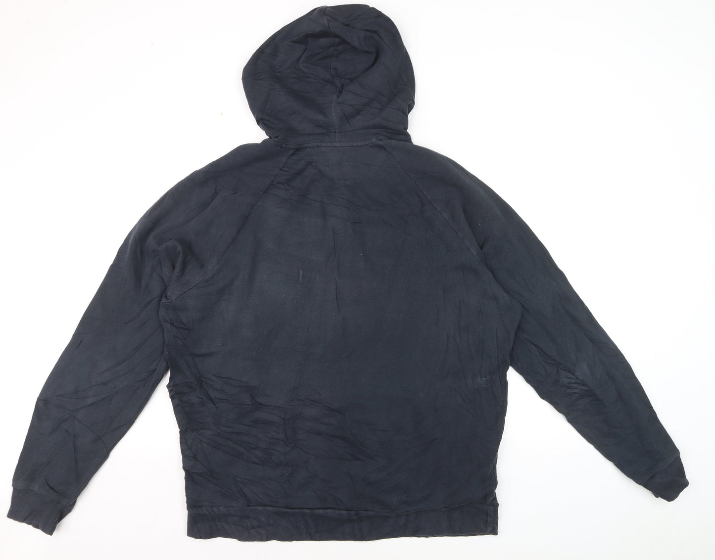 Under Armour Mens Black Pullover Hoodie Large Fleece Sportswear