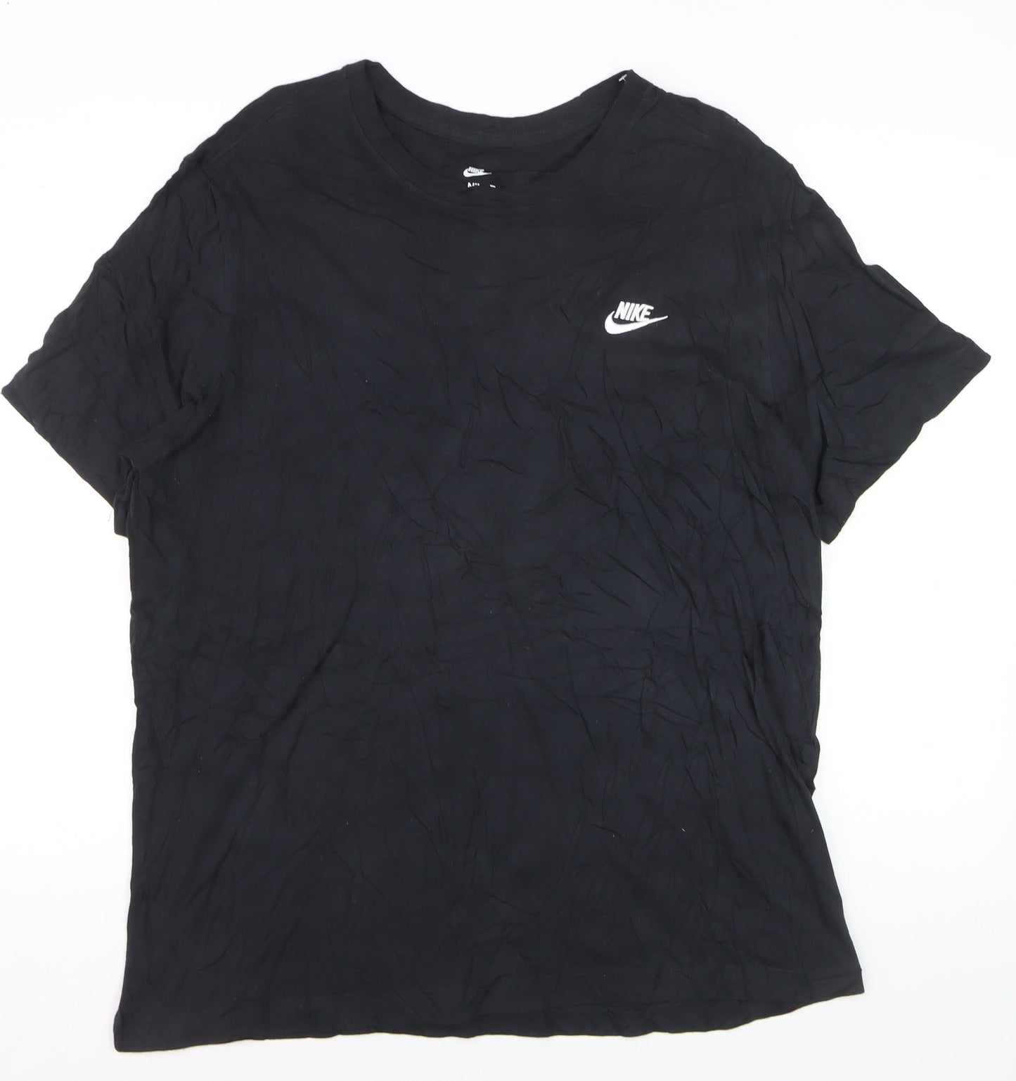 Nike Men's Black XL Sports Crew Neck Cotton T-Shirt
