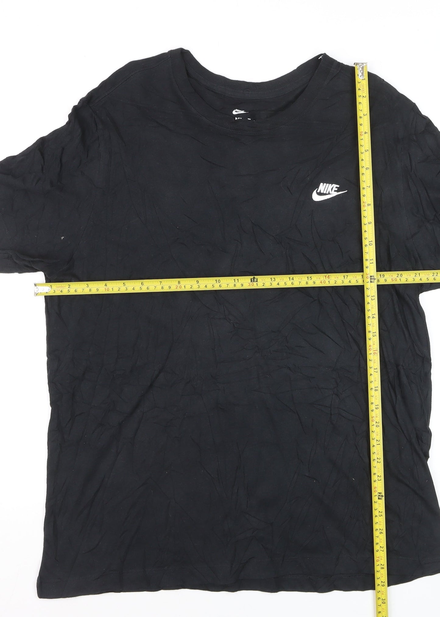 Nike Men's Black XL Sports Crew Neck Cotton T-Shirt