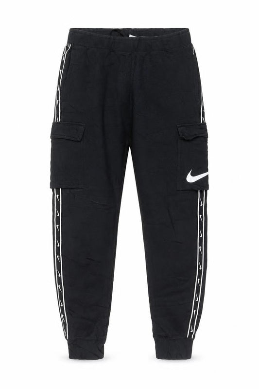 Nike Men's Black M Jogger Activewear Trousers with Side Stripe