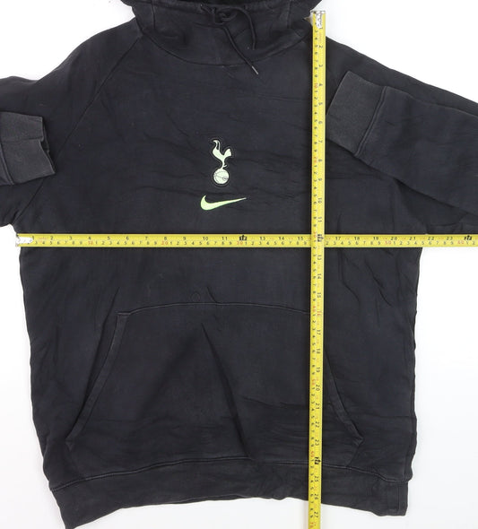 Nike Mens Black M Pullover Hoodie Tottenham Logo Sportswear