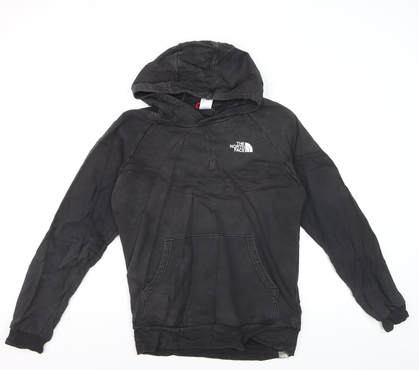The North Face Men's Black Pullover Hoodie Size S Cotton Graphic