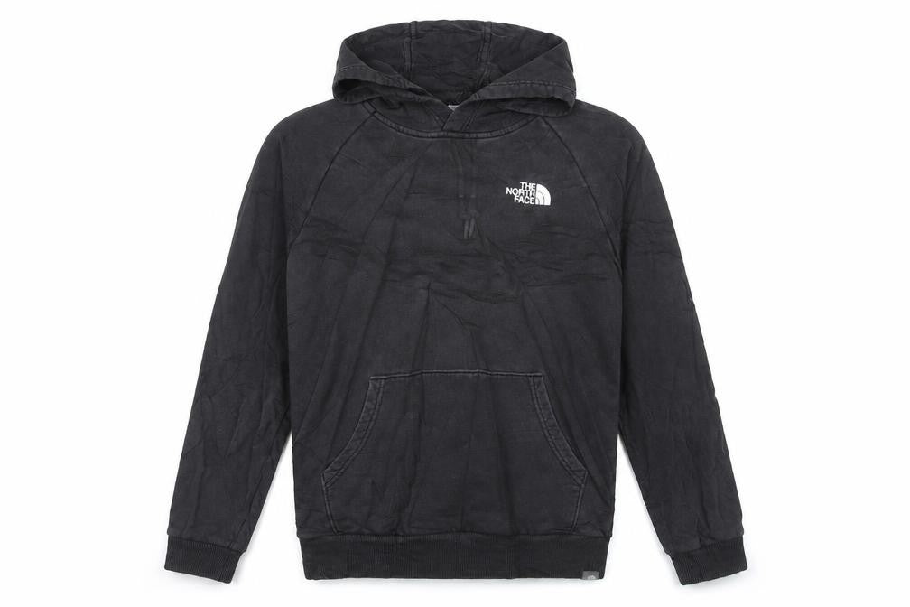 The North Face Men's Black Pullover Hoodie Size S Cotton Graphic