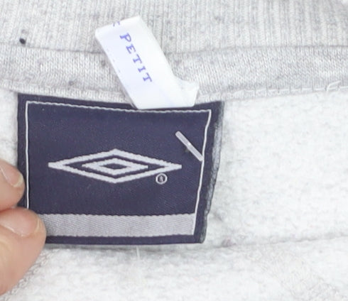 Umbro Men's Grey XL Crew Neck Pullover Sports Sweatshirt