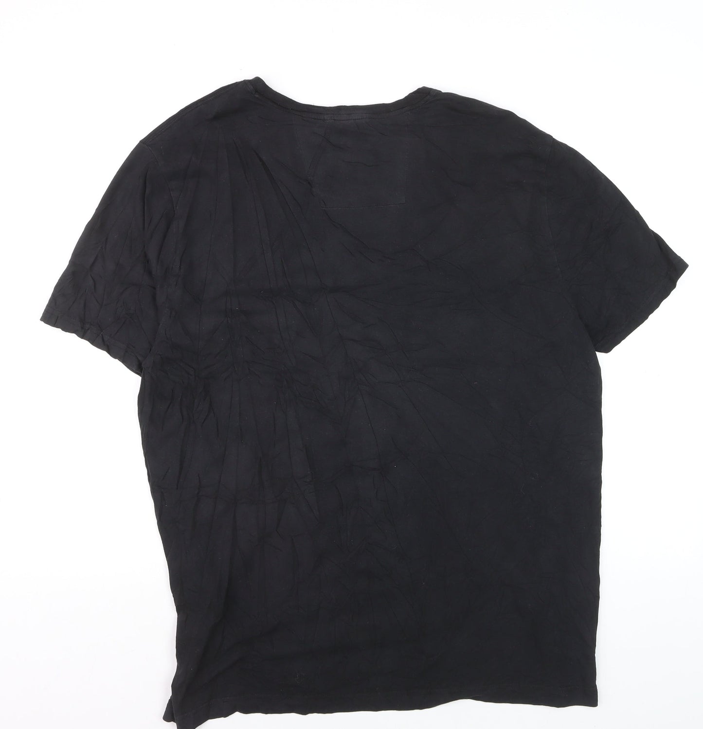 Nautica Men's Black XL Performance Crew Neck T-Shirt