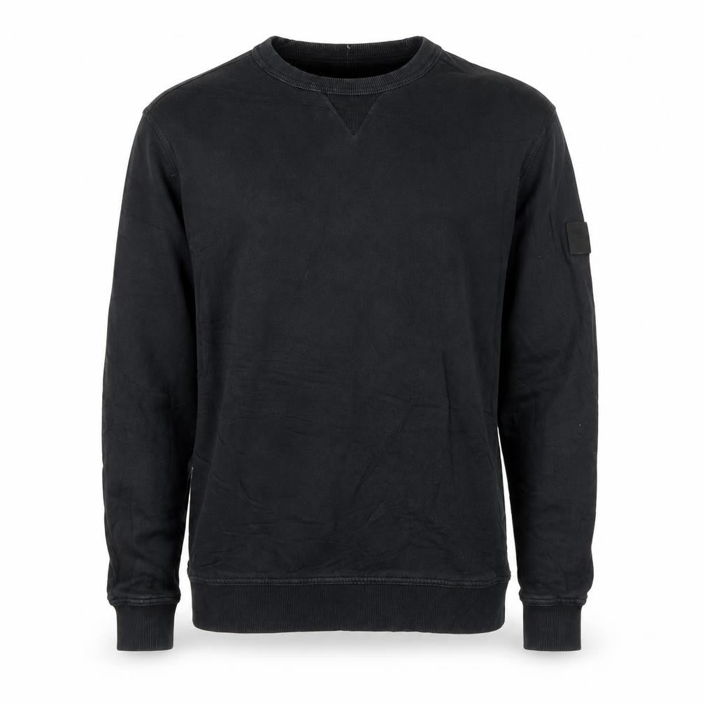 Hugo Boss Men's Black Crew Neck Pullover Sweatshirt M