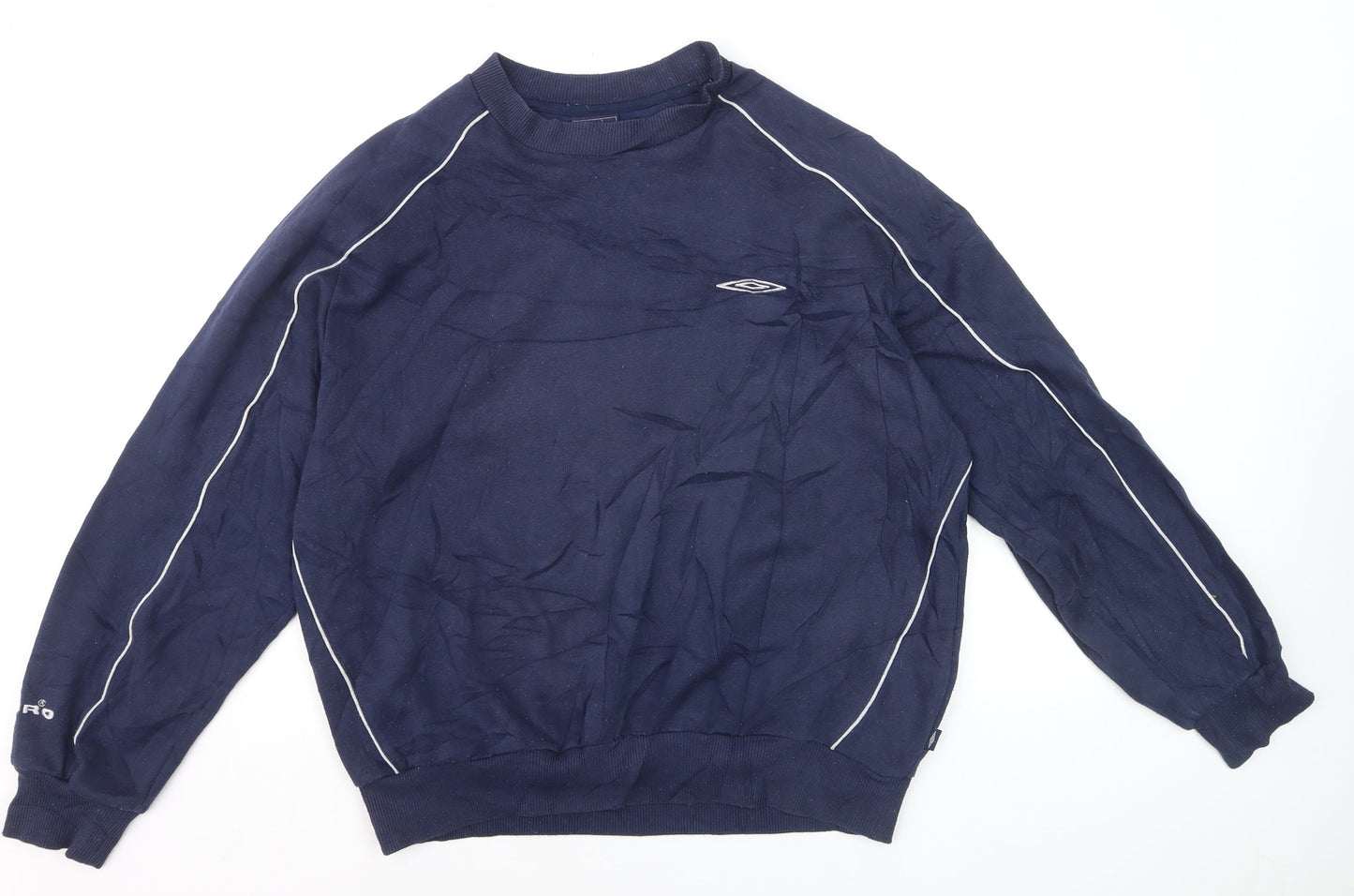 Umbro Men's Blue Pullover Crew Neck Sweatshirt Size L