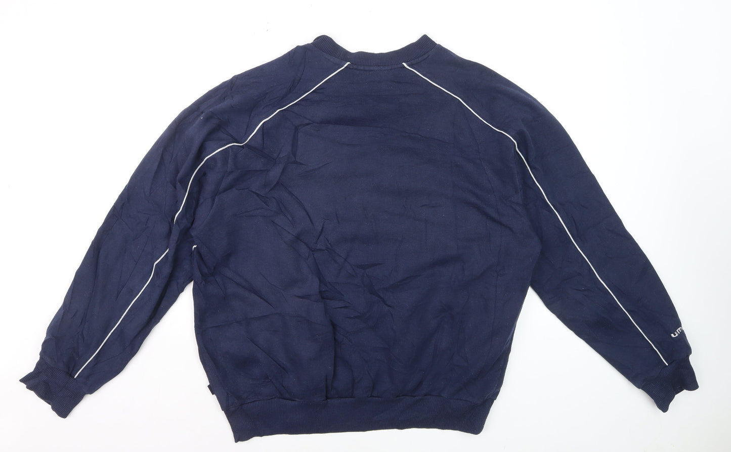 Umbro Men's Blue Pullover Crew Neck Sweatshirt Size L