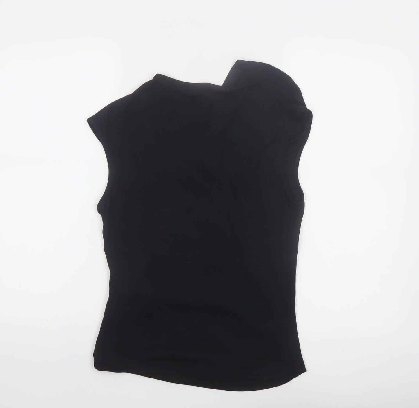 Marks and Spencer Women’s Black Wrap Sleeveless Blouse Size 12