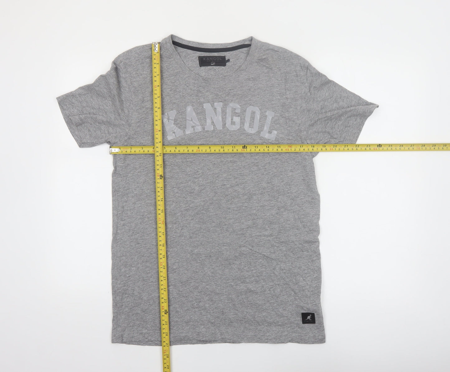 Kangol Original Men's Grey Crew Neck Short Sleeve T-Shirt M