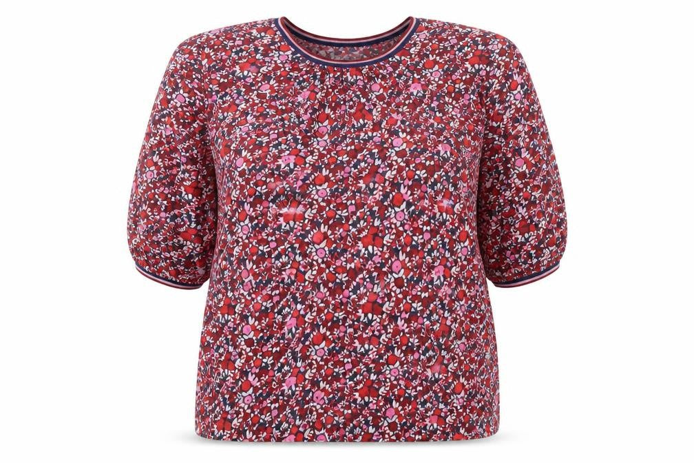 Brakeburn Womens Multicoloured Floral Cotton Tunic Blouse Size 16
