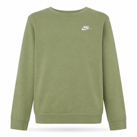 Nike Boys Green Crew Neck Fleece Sweatshirt XL (158-170cm) Pullover