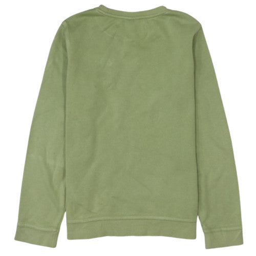 Nike Boys Green Crew Neck Fleece Sweatshirt XL (158-170cm) Pullover