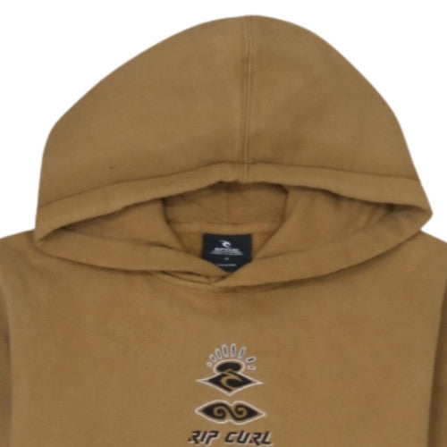 Rip Curl Womens Brown Size 14 Pullover Hoodie Cotton Blend