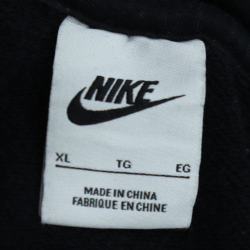 Nike Men's Black XL Full Zip Hoodie Sweatshirt Fleece