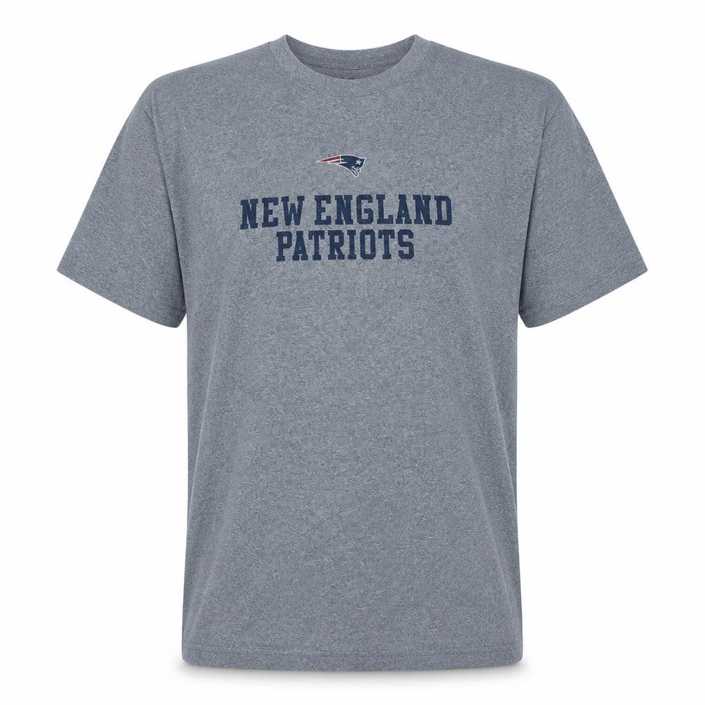 VF Imagewear Men’s Grey New England Patriots Cotton Blend T-Shirt XL