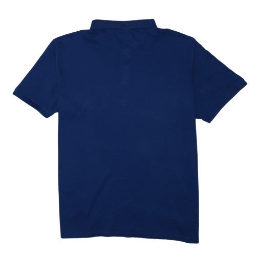 Calvin Klein Men’s Blue Liquid Touch Polo Shirt XL Cotton