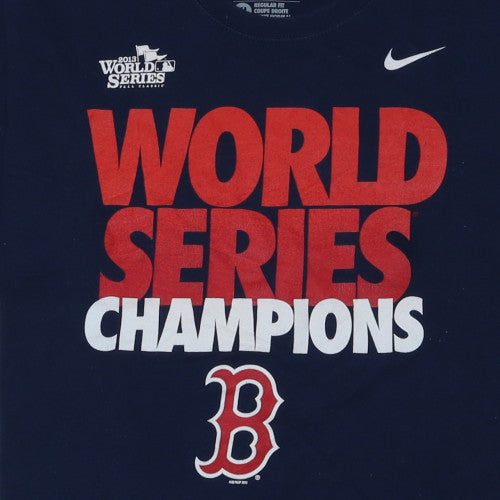 Nike Men's Navy Boston Red Sox World Series Champions XL T-Shirt