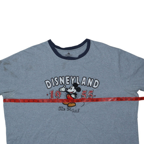 Disney Parks Men's Grey 3XL Mickey Mouse Disneyland 1955 Graphic T-Shirt