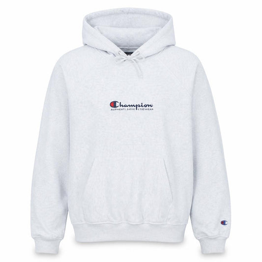 Champion Women's Grey Pullover Hoodie Small Logo Athletic Sweatshirt