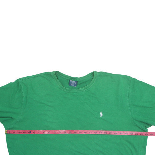 Polo Ralph Lauren Men's Green Cotton Crew Neck T-Shirt XXL