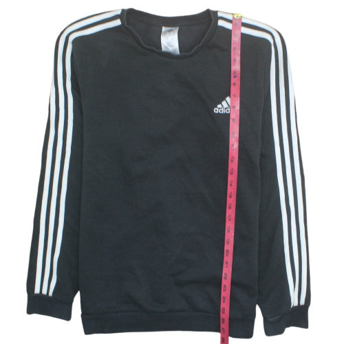 Adidas Men's Black L Crew Neck Pullover Sweatshirt
