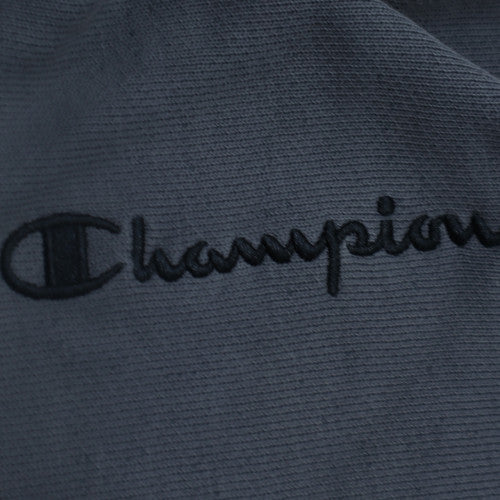 Champion Mens Grey Pullover Hoodie L Reverse Weave Embroidered Logo