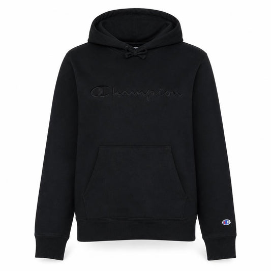Champion Women's Black Small Pullover Hoodie Cotton Blend