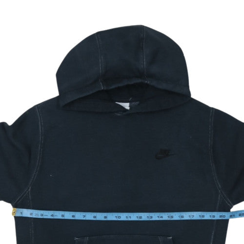 Nike Men's Black Pullover Fleece Hoodie Size S Regular Fit