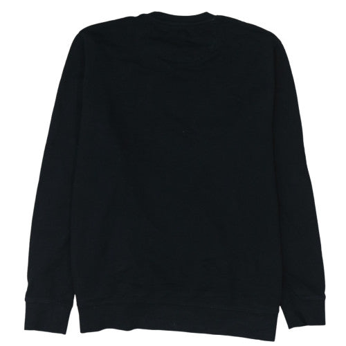 Wrangler Men's Black 4XL Crew Neck Cotton Pullover Sweatshirt