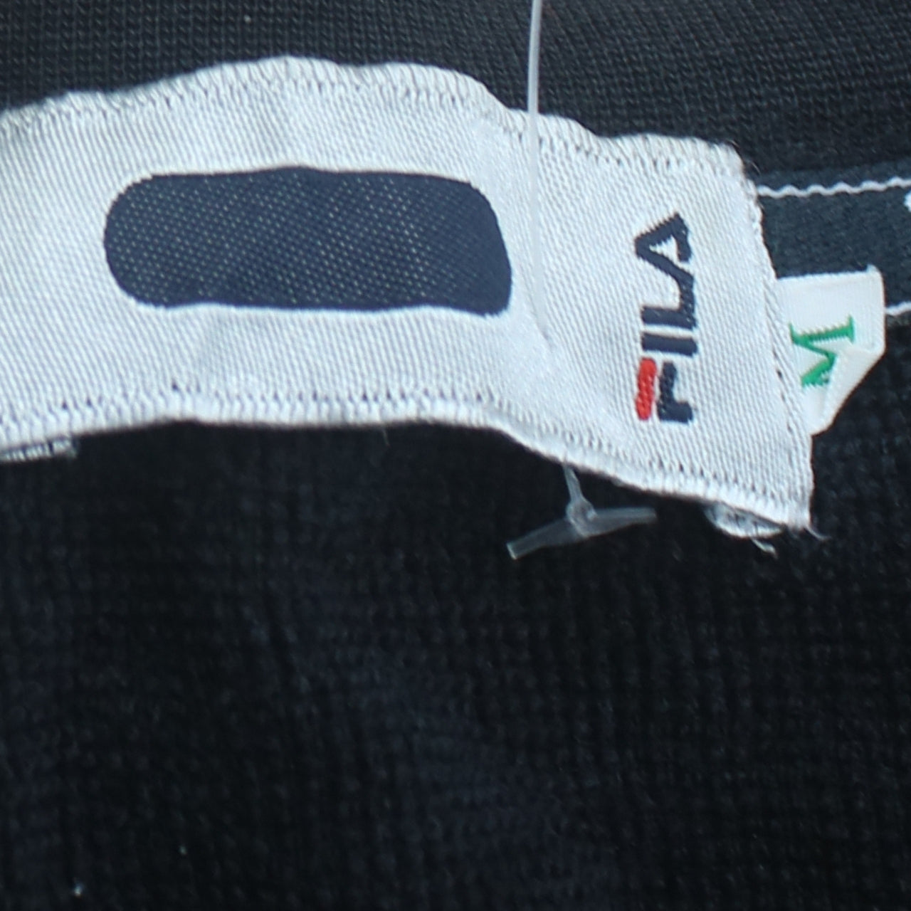 FILA International Black Cotton Crew Neck Women's Sweatshirt M