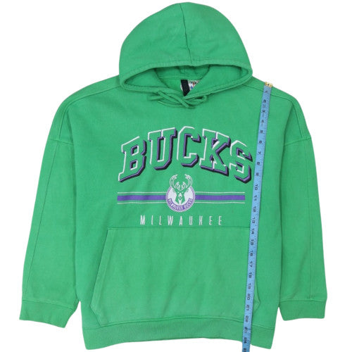 NBA Milwaukee Bucks Green Hoodie Women's Small Cotton On Pullover