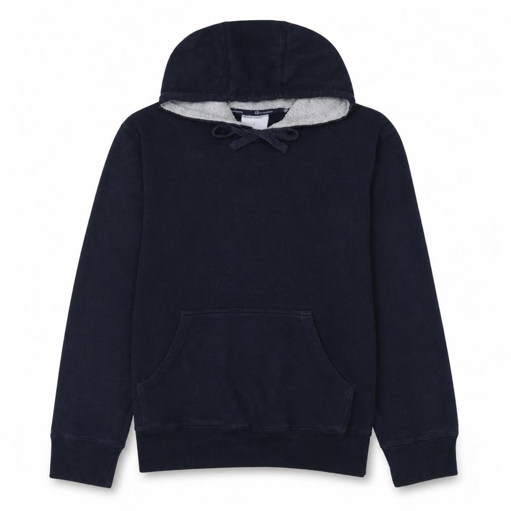 Champion Men's Blue Pullover Hoodie L Fleece Regular Fit