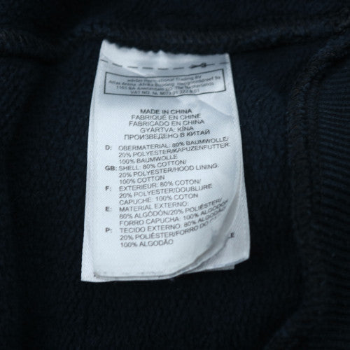 Adidas Men's Blue Full Zip Hoodie Size S Sports Fleece Essentials