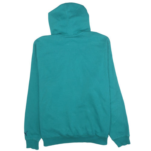 Puma Men's Green Pullover Hoodie XL Logo Cotton Blend Sweatshirt