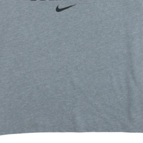 Nike Men's Grey XL Athletic Dri-FIT Graphic T-Shirt