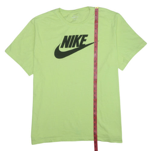 Nike Men's Green Short Sleeve Crew Neck Graphic T-Shirt XXL