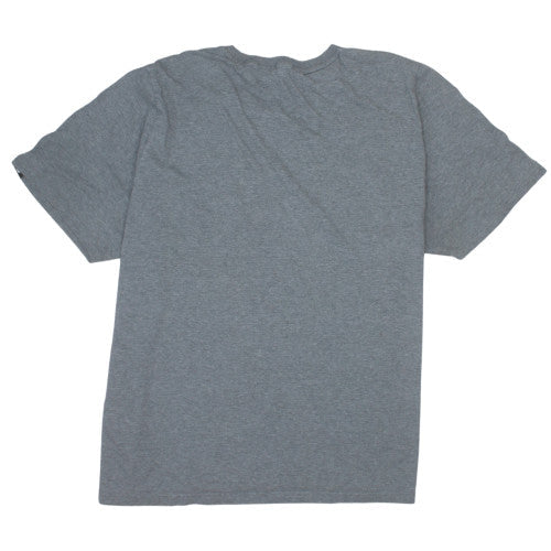 Puma Men's Grey Crew Neck Short Sleeve Athletic T-Shirt L