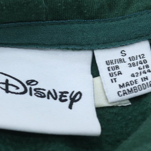 Disney Womens Green Winnie the Pooh Pullover Hoodie Size Small
