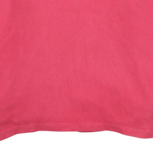 Ralph Lauren Men's Pink Cotton 1/4 Zip Sweatshirt Size L Classic Fit