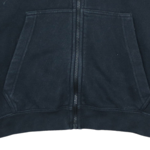 Nike Men's Black Full Zip Hoodie Size M Regular Fit Fleece