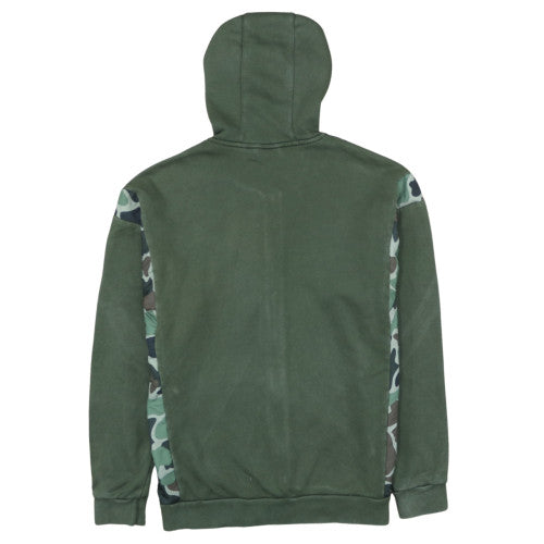 Adidas Men's Green Camouflage Full Zip Hoodie XL